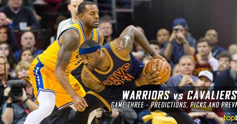 warriors vs cavaliers predictions